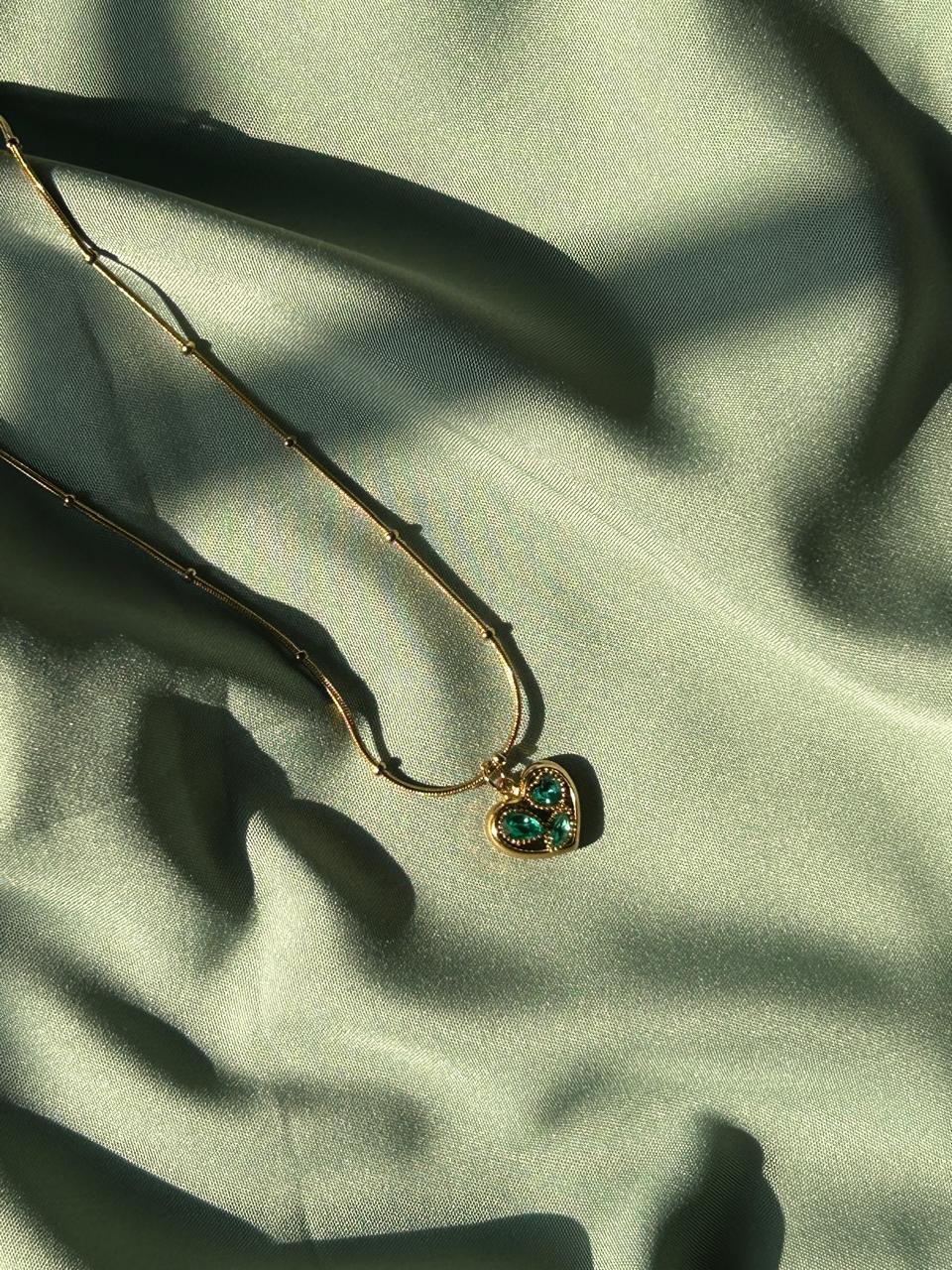 The Emerald Heart Pendant